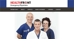 Desktop Screenshot of healthfrontnm.com